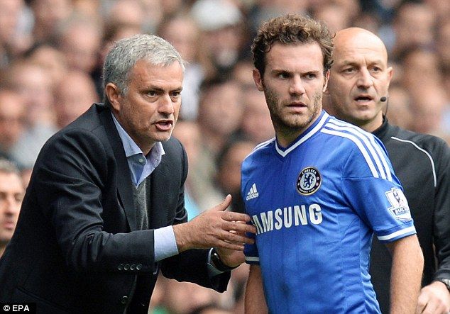 خوان ماتا و خوسيه مورينيو