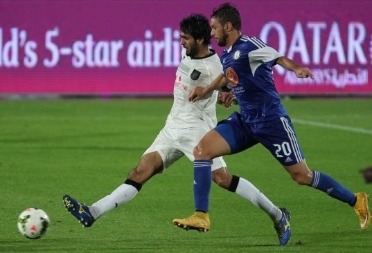 مباراة سابقة بين الريان والخور