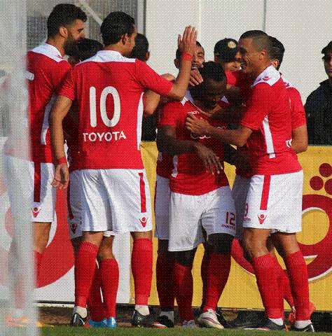 فرحة لاعبي النجم بالهدف