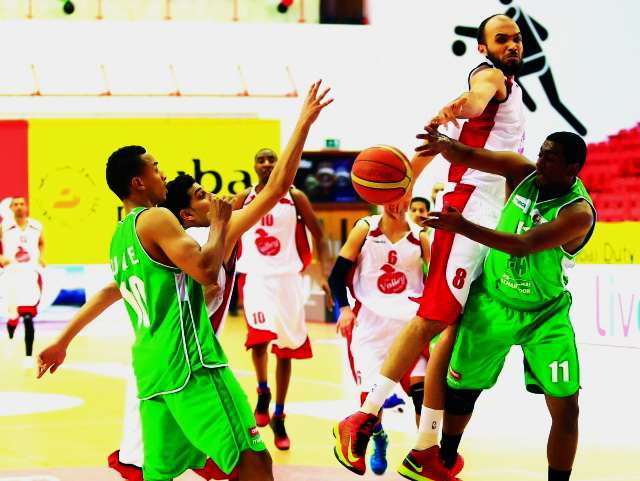 صورة من المباراة