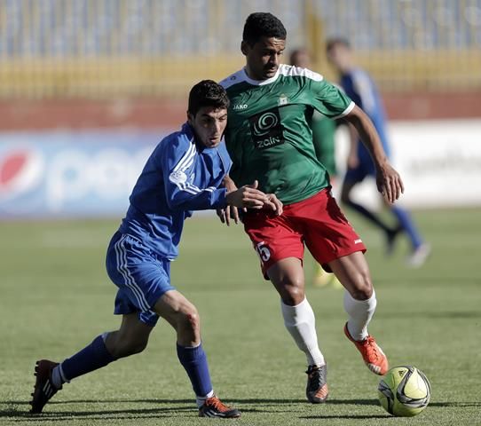 جانب من المباراة