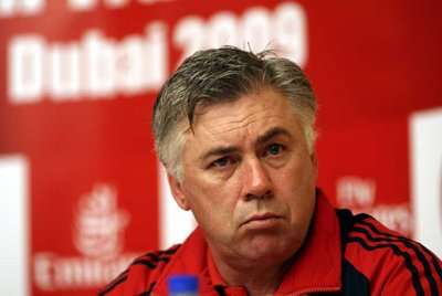 مدرب الميلان كارلو أنشلوتي