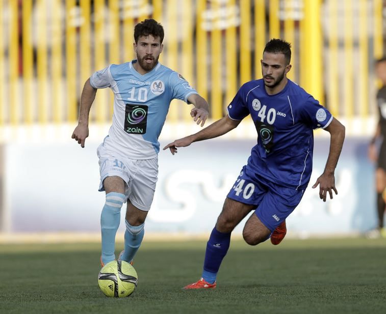 من لقاء الرمثا والفيصلي