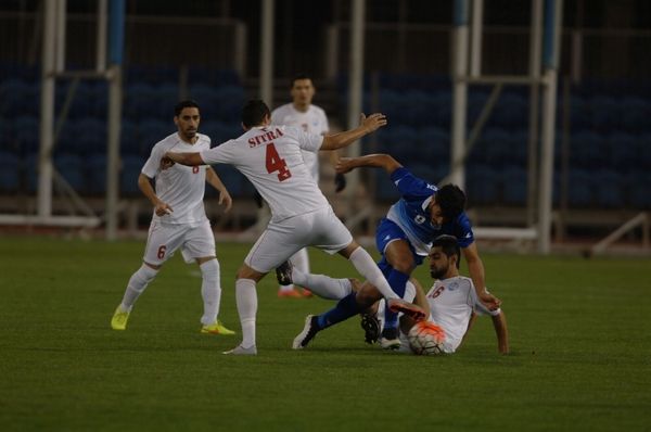 جانب من المباراة