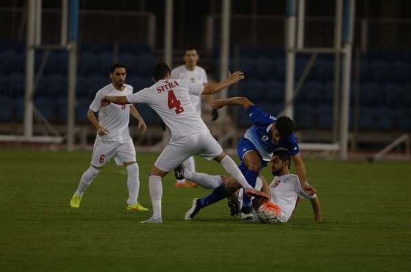 جانب من المباراة