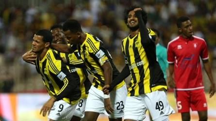 لاعبو فريق الاتحاد السعودي