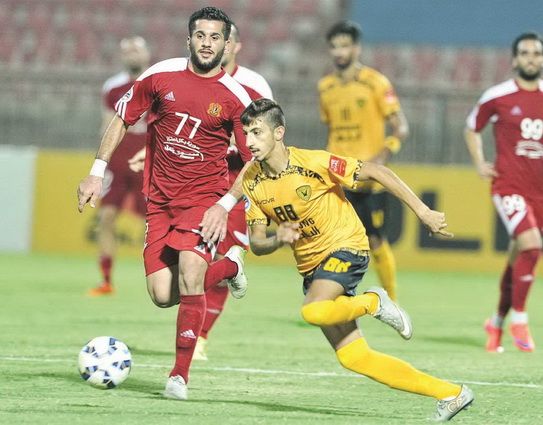 لاعب القادسية أحمد الزنكي