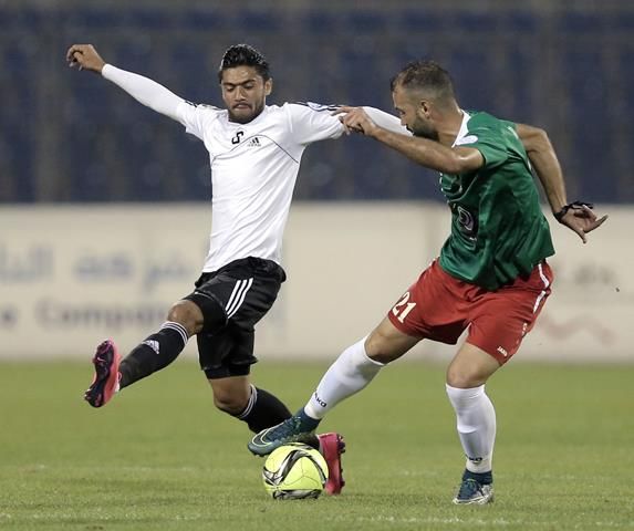 من لقاء سابق بين الوحدات وشباب الأردن 