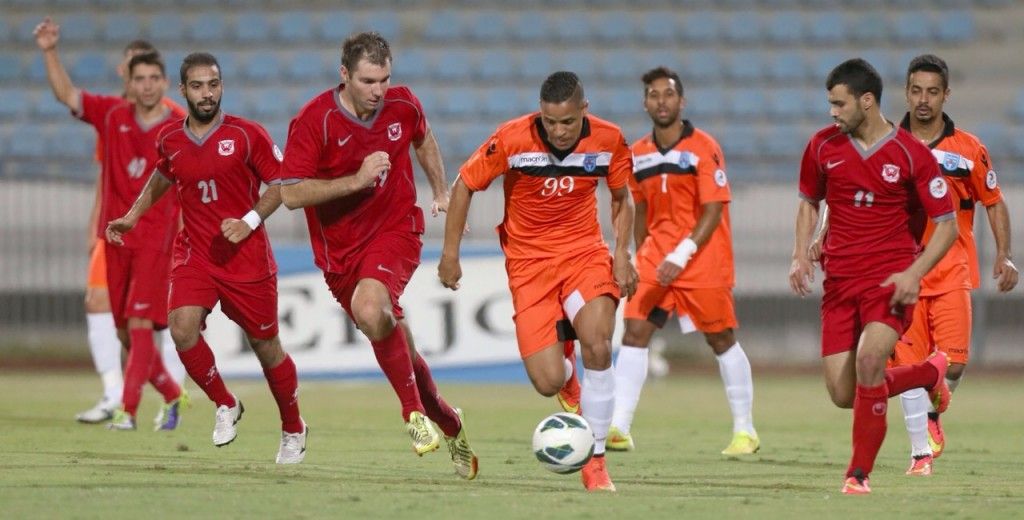 صورة أرشيفية من مباراة كاظمة والصليبخات