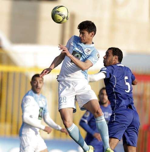 من لقاء الرمثا والفيصلي