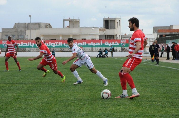 لقطة من مباراة الملعب التونسي والإفريقي