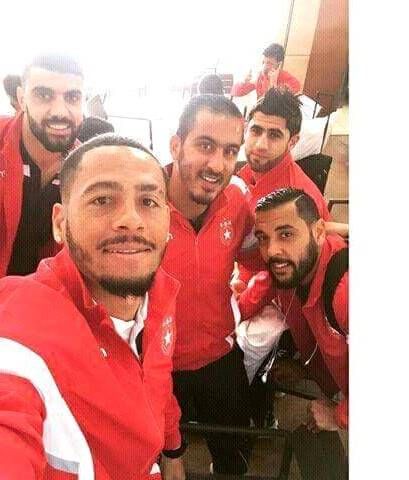 لاعبو النجم الساحلي وبداية الرحلة الى  لوبوماتشي