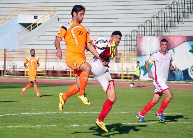 صورة من مباراة الوحدة والوثبة