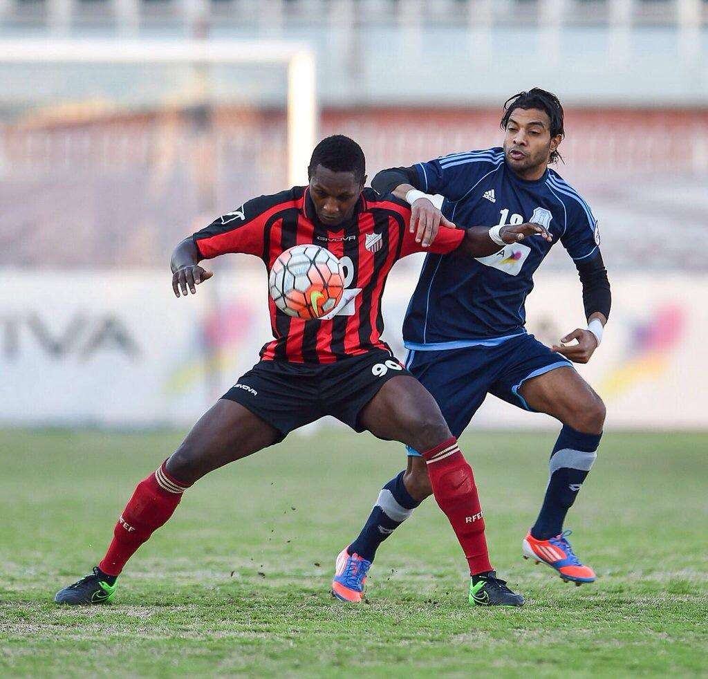 لقطة من المباراة