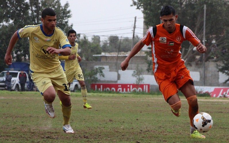 لقاء شباب جباليا والاتحاد