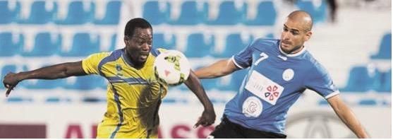 من لقاء الذهاب بين الفريقين