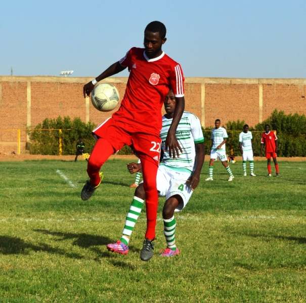 من مباراة الخرطوم والأمير