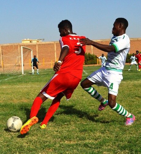 من مباراة الخرطوم والأمير