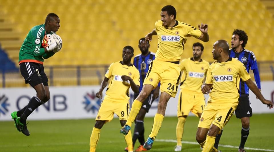 من مباراة قطر - السيلية