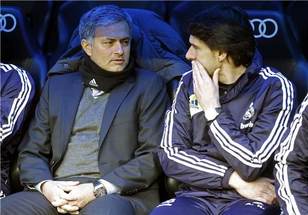 مورينيو وكارانكا في فريق ريال مدريد