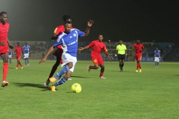 من مباراة سابقة بين الهلال ومريخ كوستي