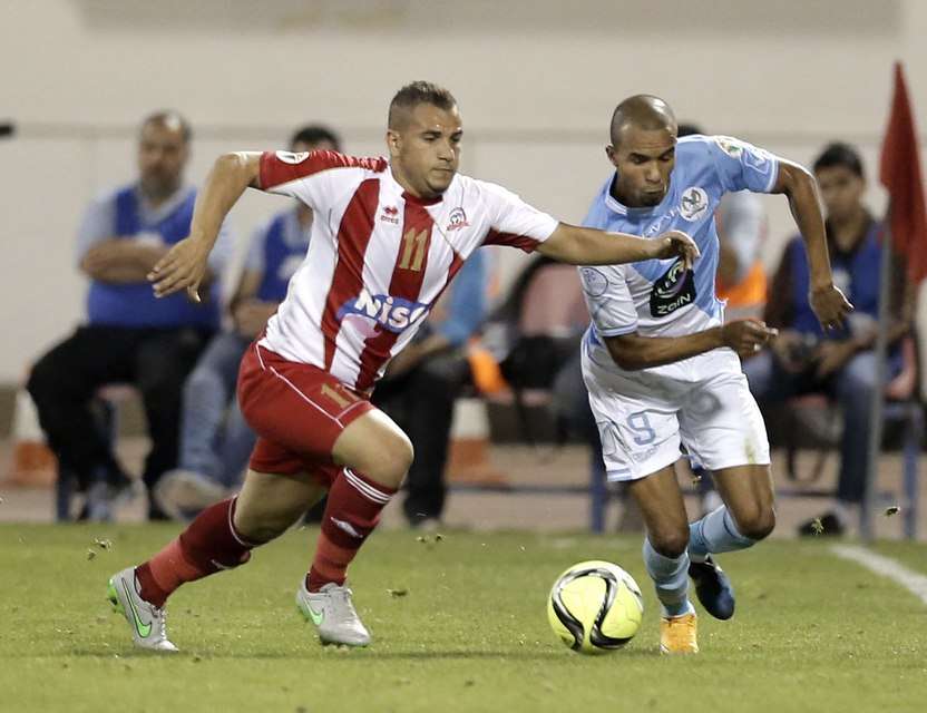 من لقاء الفيصلي وشباب الأردن ذهاباً 