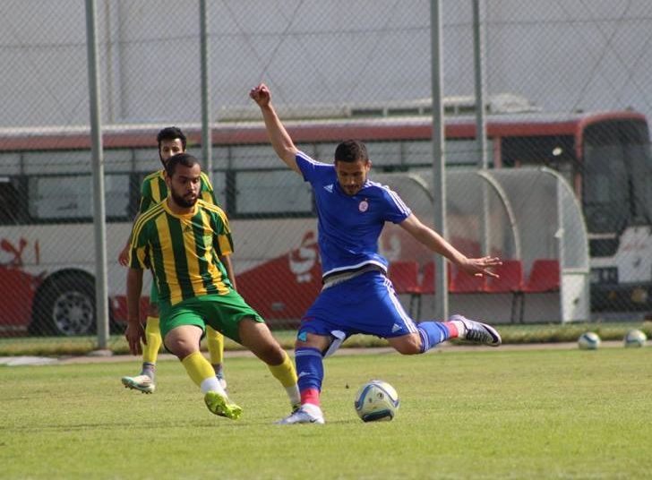 صورة من مباراة الاتحاد والشط