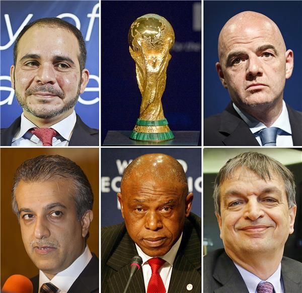 المرشحين الخمسة لرئاسة للفيفا