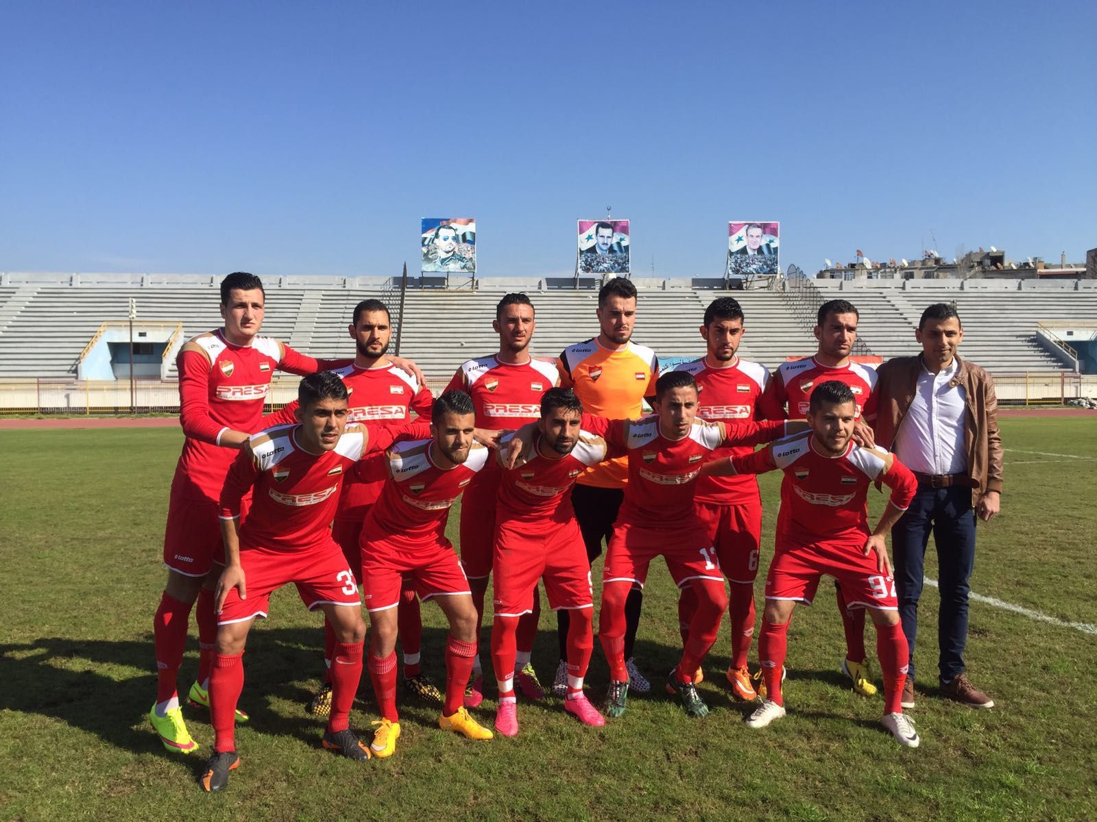 فريق الاتحاد في مواجهة مصفاة بانياس