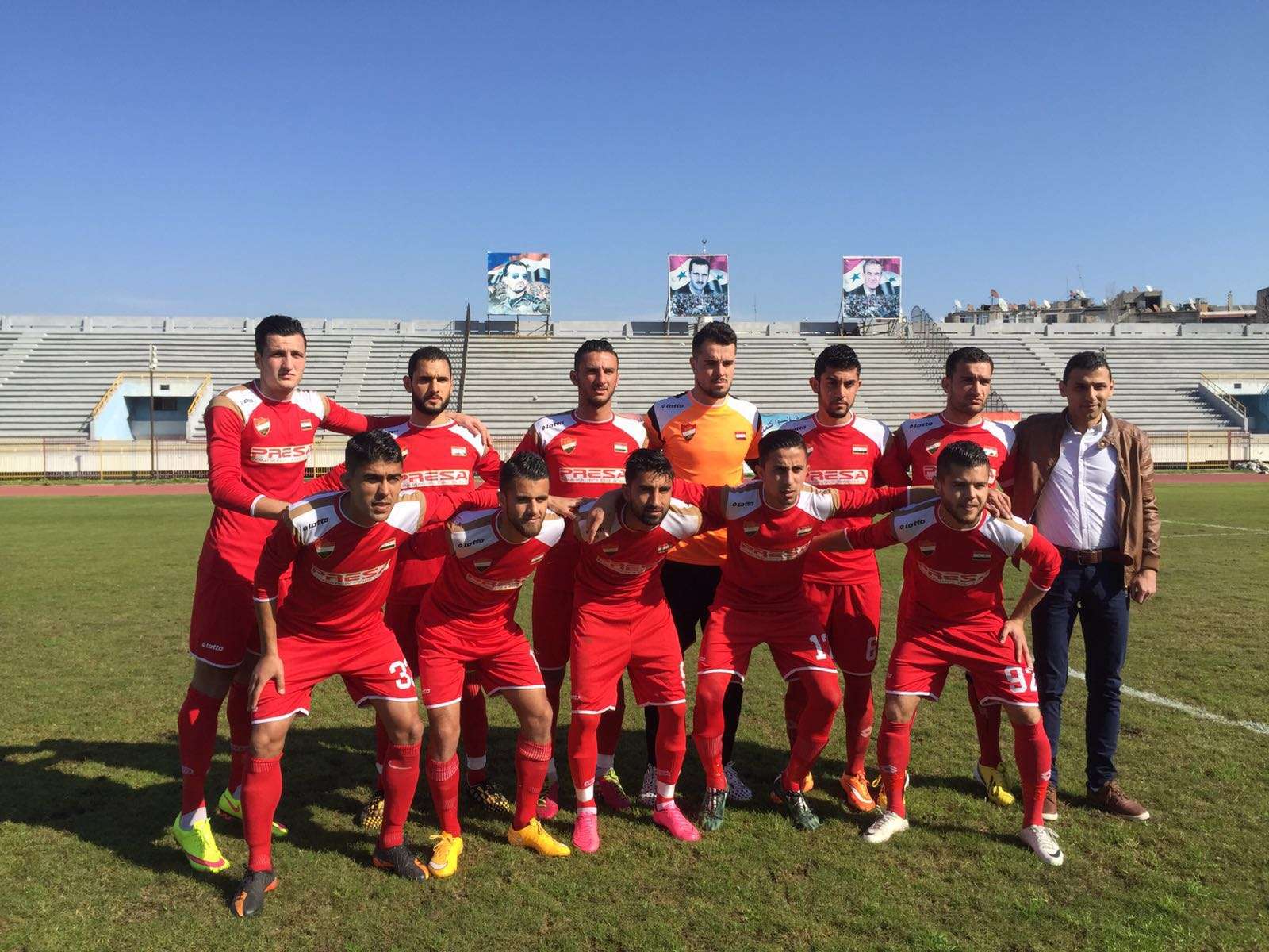 فريق الاتحاد في مواجهة مصفاة بانياس