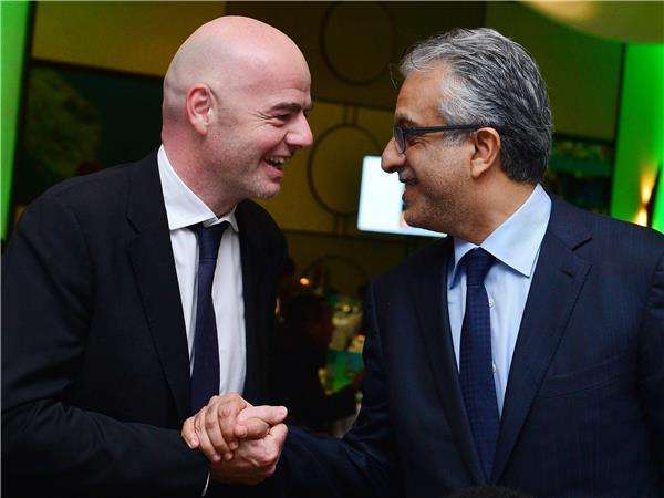 الشيخ سلمان و جياني إنفانتينو