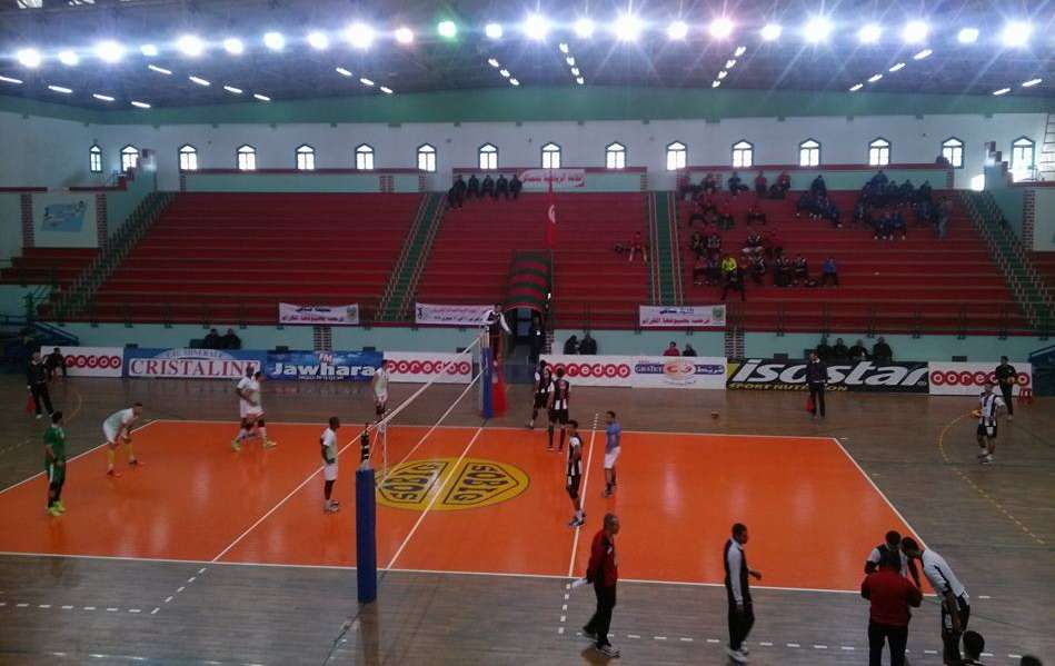 صورة من مباريات البطولة