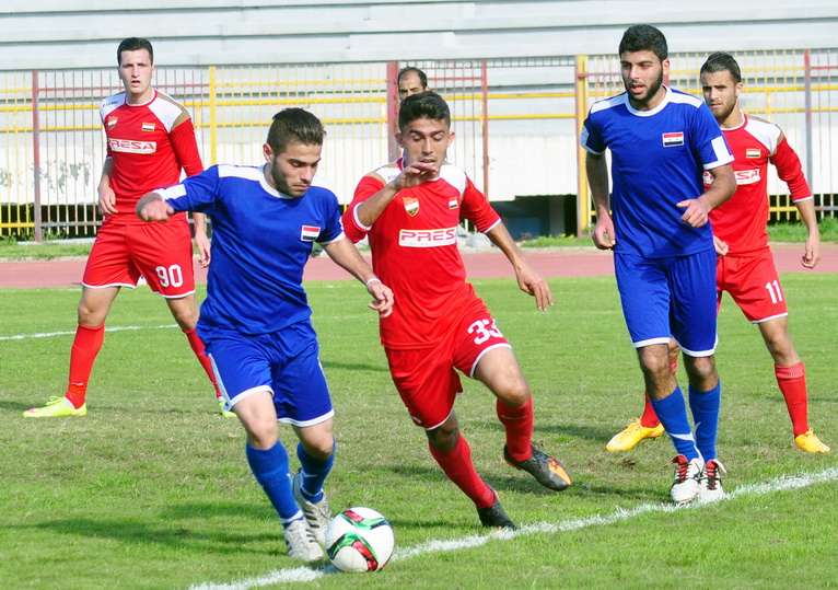 من مباريات الجولة الماضية في الدوري السوري