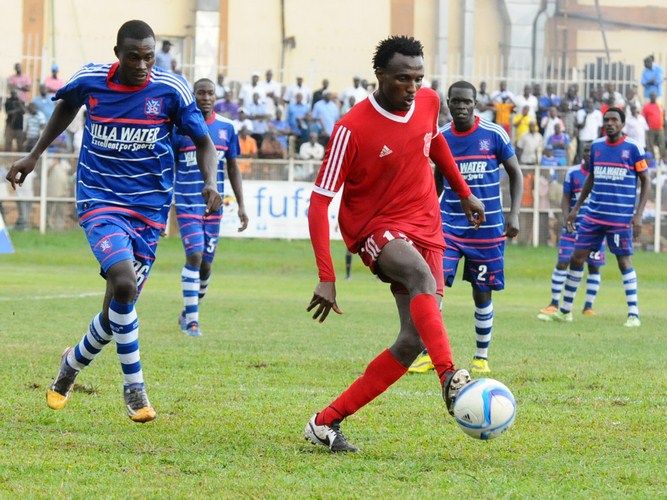 لقطة من مباراة فيلا والخرطوم