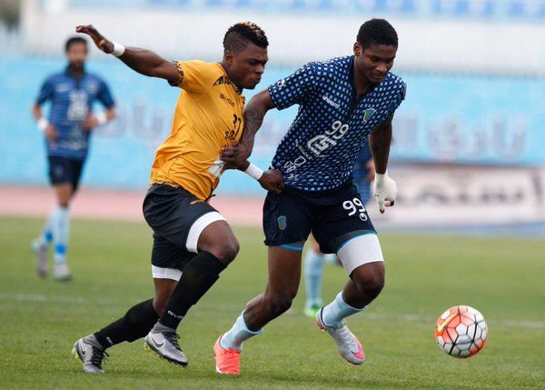 صورة من مباراة السالمية والقادسية 