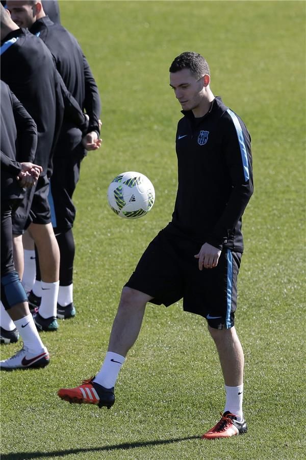 فيرمايلين في تدريبات برشلونة