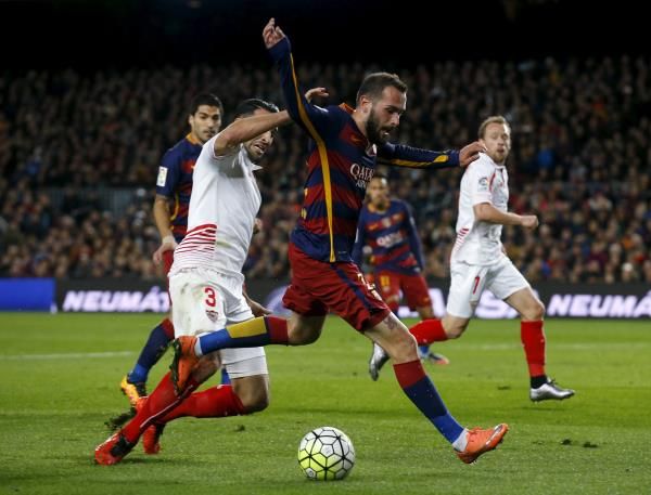 جانب من المباراة