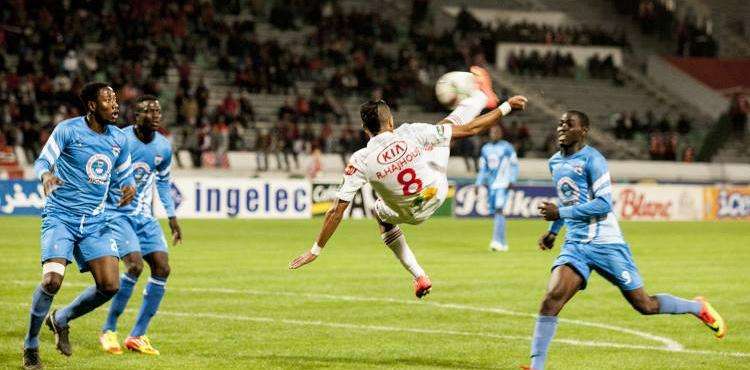 من لقاء الذهاب بين الفريقين