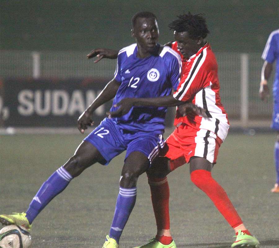 من مباراة الأهلي الخرطوم والهلال الاُبَيِّض