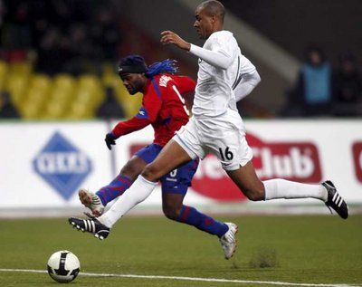 جانب من لقاء سسكا موسكو و استون فيلا في كاس الاتحاد الاوربي 