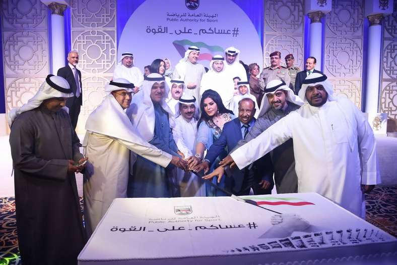 جانب من الحفل بحضور وزير الاعلام