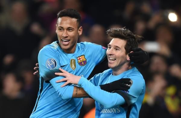  نيمار وميسي