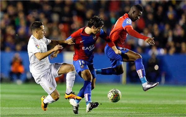 جانب من المباراة