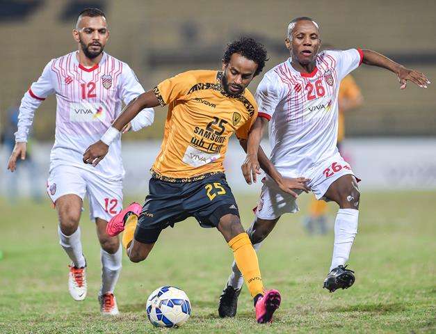 من لقاء سابق للفريقين ( القادسية و الصليبخات   )