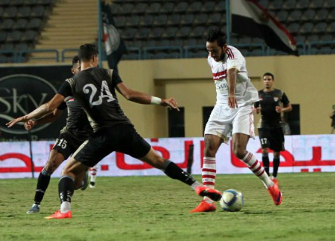 من أرشيف مباريات الزمالك والإنتاج الحربي