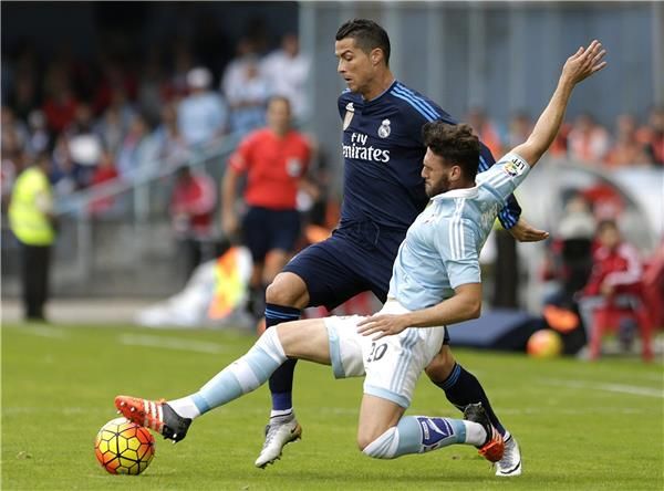 من مباراة الذهاب بين سيلتا فيغو وريال مدريد