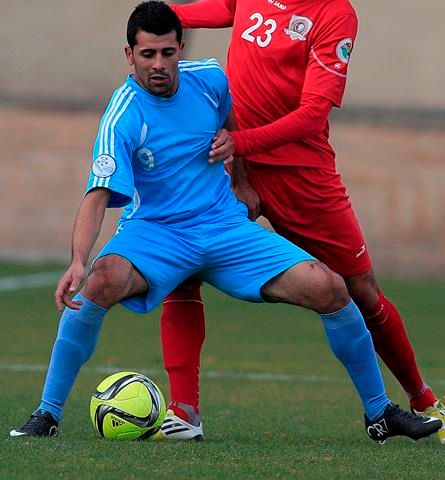 مهاجم الصريح ابو فارس ثانيا في قائمة الهدافين