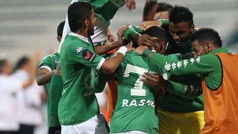 فرحة فريق الشباب الاماراتي - ارشيفية 