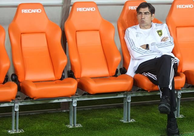 فيكتور بيتوركا خلال مباراة اليوم