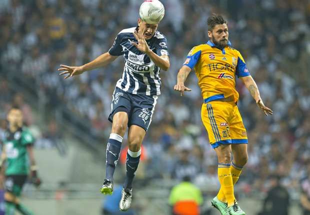 لقطة من مباراة مونتيري و تيغريز أونال